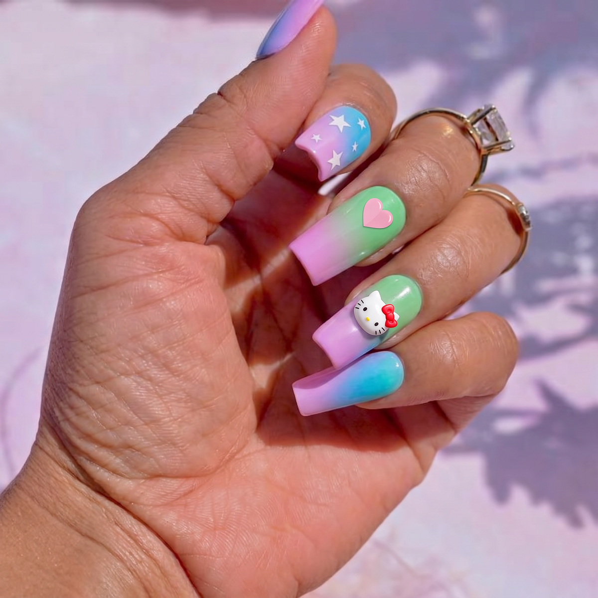 GHB Detection Nail Sticker